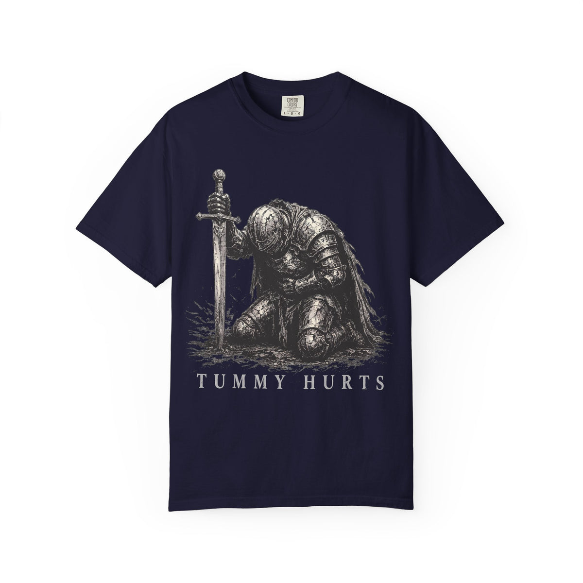 Medieval Knight "Tummy Hurts" Tee