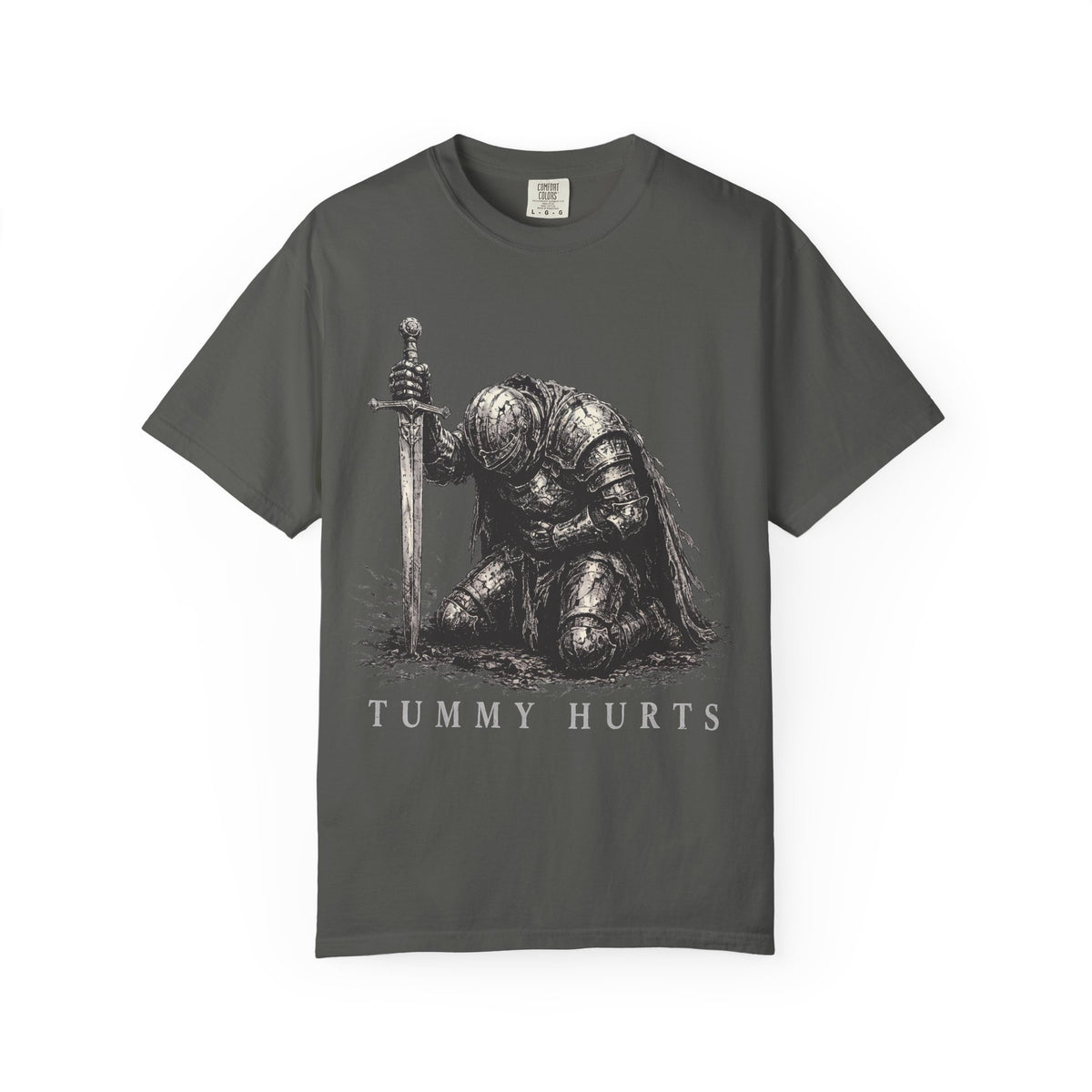 Medieval Knight "Tummy Hurts" Tee