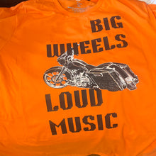 Load image into Gallery viewer, Big Wheels Loud Music T-Shirt
