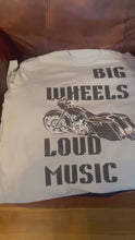 Load and play video in Gallery viewer, Big Wheels Loud Music T-Shirt
